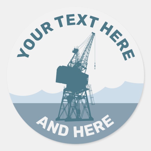 Adesivo Dockyard Crane (Frente)