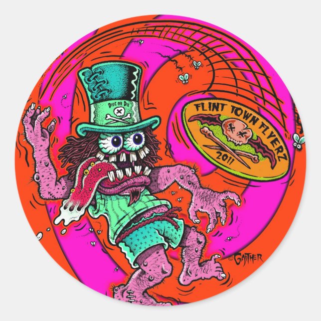 Adesivo DOD - Golf de Disco (Frente)