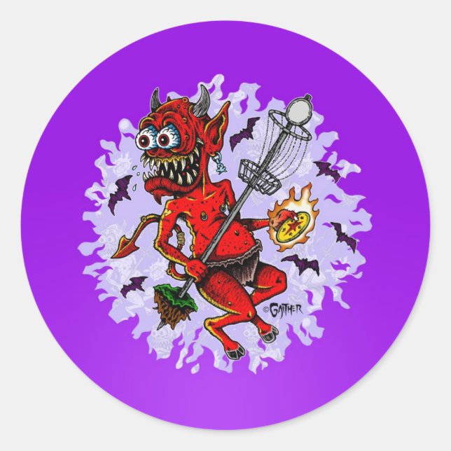 Adesivo DOD - Golf de Disco (Frente)