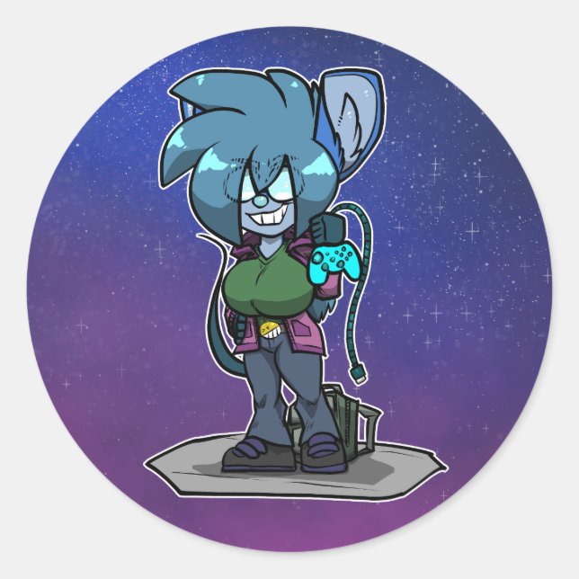 Adesivo Dodger Chibi Sticker (Frente)