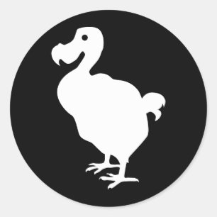 Adesivo Dodo Silhouette