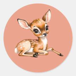 Adesivo Doe Bonito A Arder, Deer Lover Gift,