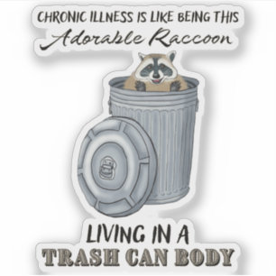 Adesivo Doença Crônica Engraçada Doença Crônica Válida Pia