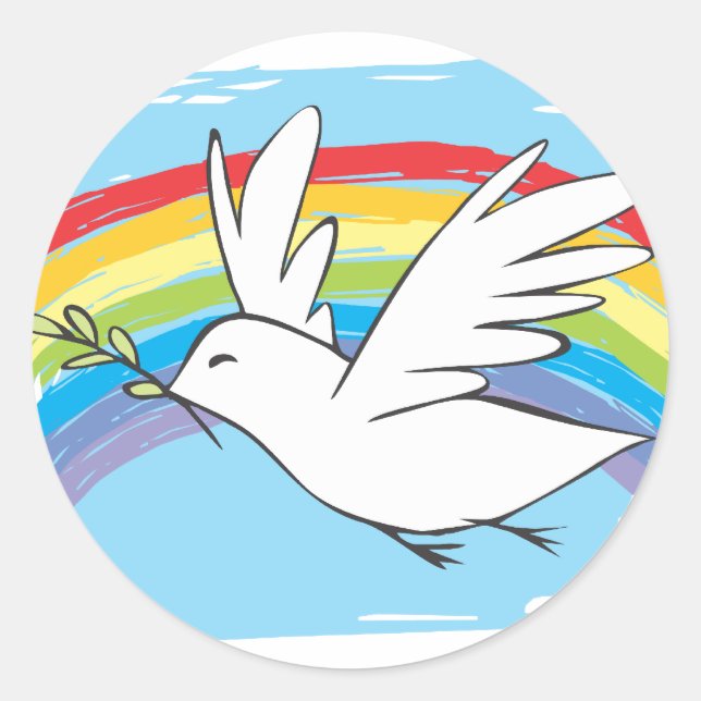 Adesivo Doença da Paz (Frente)