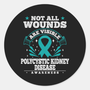 Adesivo Doença Renal Presente - Sensibilização Do Pkd