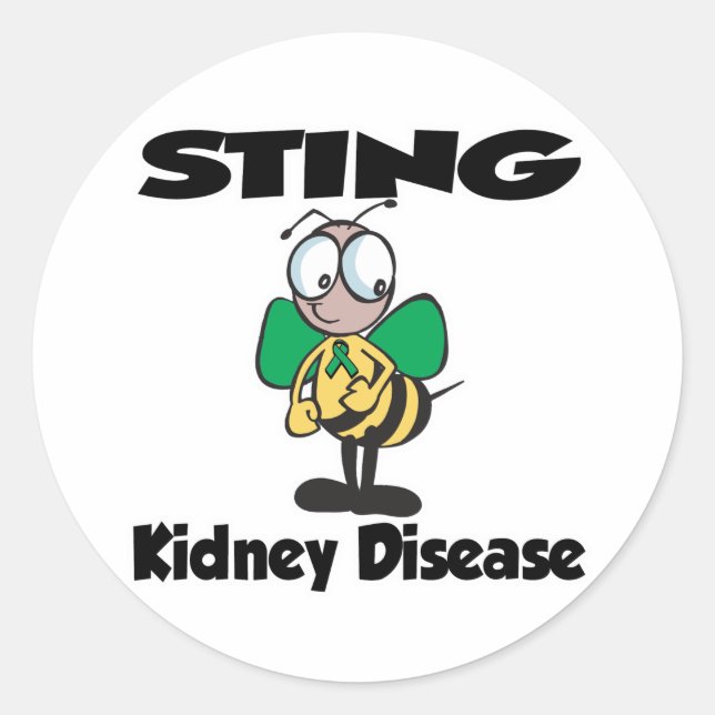 Adesivo Doença renal STING (Frente)
