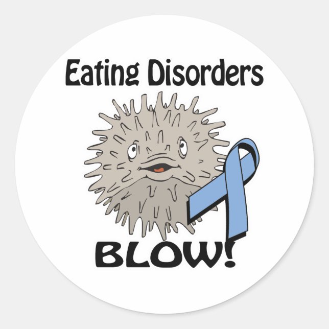 Adesivo Doenças Alimentares Provocam Design de Sensibiliza (Frente)