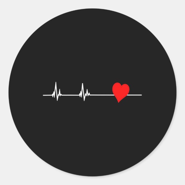 Adesivo Doenças do coração Sensibilização Mulheres com bat (Frente)