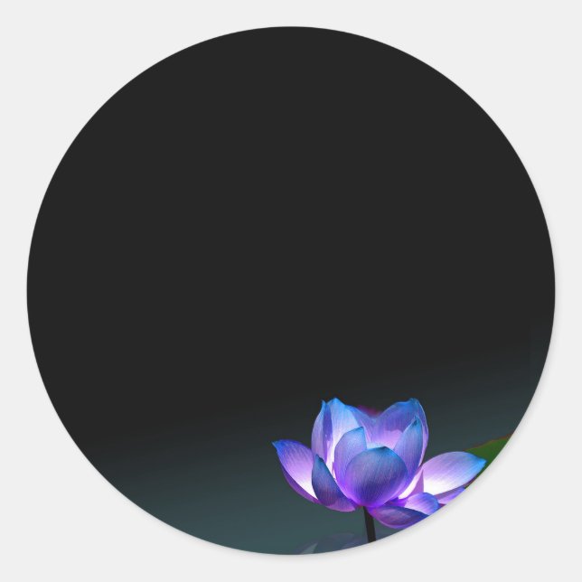 Adesivo DOENTES AZUIS LOTUS, personalize-o (Frente)