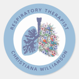 Adesivo Doentes Com Terapêutica Respiratória Personalizado