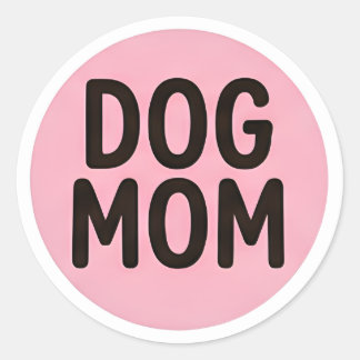 Adesivo Dog Mom Sticker – Cute Dog Lover Decal