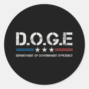 Adesivo Doge D.o.g., Departamento de Eficiência do Governo