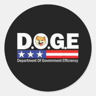 Adesivo Doge D.o.g., Departamento de Eficiência do Governo