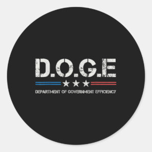 Adesivo Doge D.o.g., Departamento de Eficiência do Governo