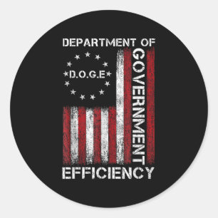 Adesivo Doge D.o.g., Departamento de Eficiência do Governo