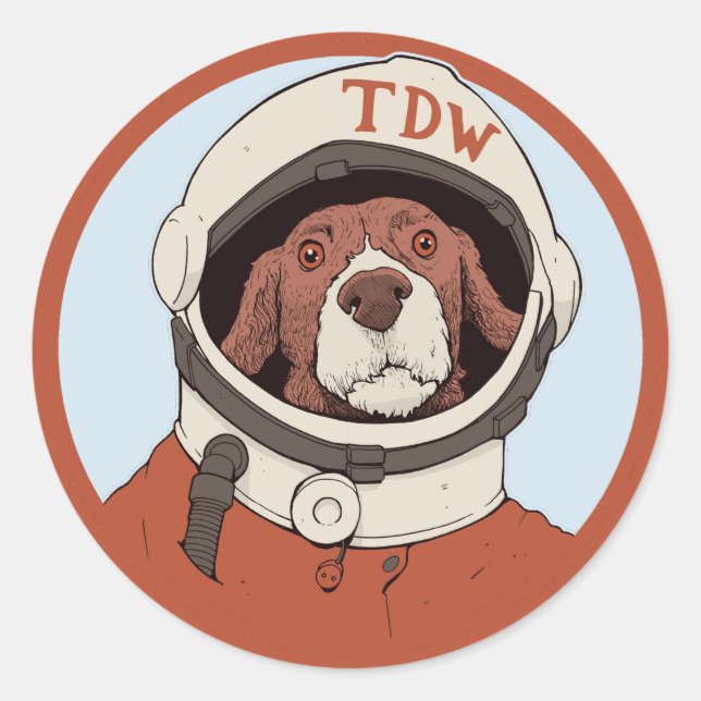 Adesivo Doggo-naught, Sticker (Frente)