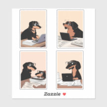 Doggos de Negócios no Trabalho