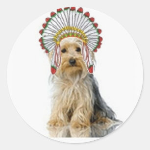 Adesivo Dogs~Original Ditzy Sticker~Yorkie