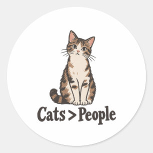 Adesivo Doida por Gatos Mulher Gatos > Pessoas