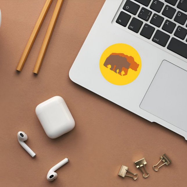 Adesivo Dois Bears Stick (Criador carregado)