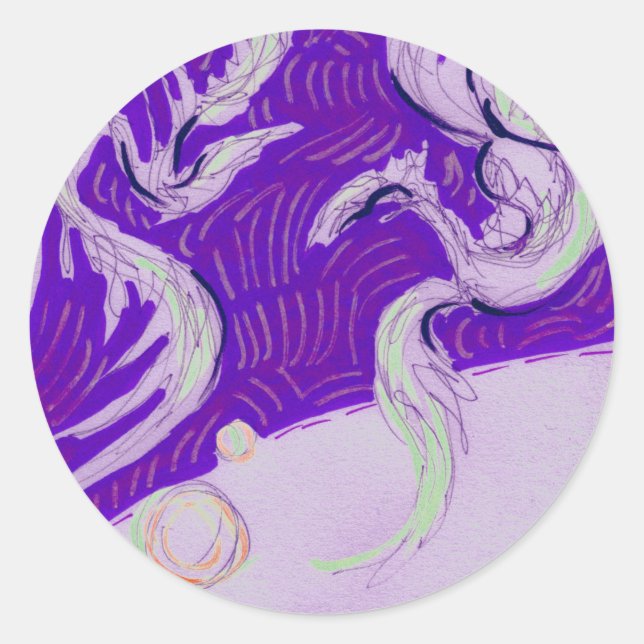 Adesivo Dois Dragões, três sóis (Frente)