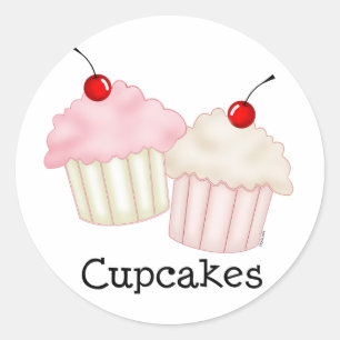 Adesivo Dois grandes cupcakes