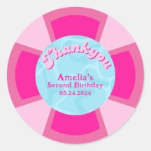 Dois legal aniversários de verão de piscina tropic