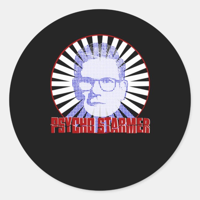 Adesivo Dois níveis de Starmer Psycho - (Frente)
