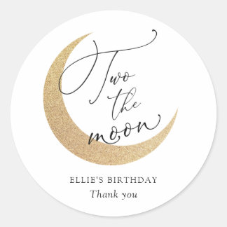 Adesivo Dois O Clássico De Aniversário Da Lua