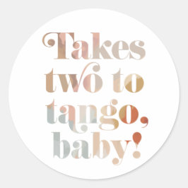 Adesivo Dois para Tango Sticker