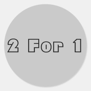 Adesivo Dois para um