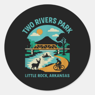 Adesivo Dois Rivers Park Em Little Rock, Arkansas, Bridge