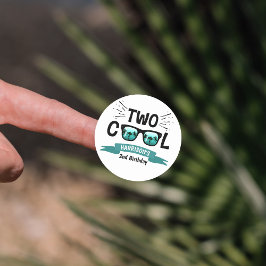 Adesivo Dois segundos aniversários Legal