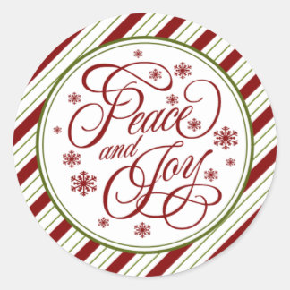 Adesivo Dois selos de paz e alegria retirados