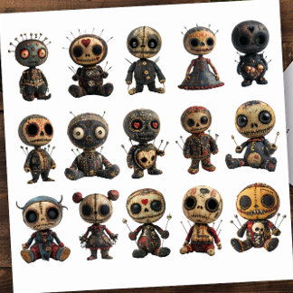 Adesivo Dolls Voodoo