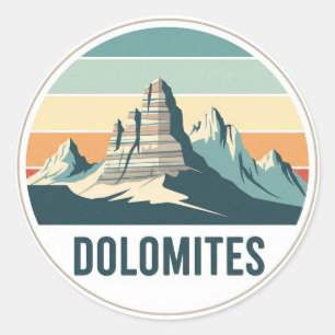 Adesivo Dolomitas Viagem Itália