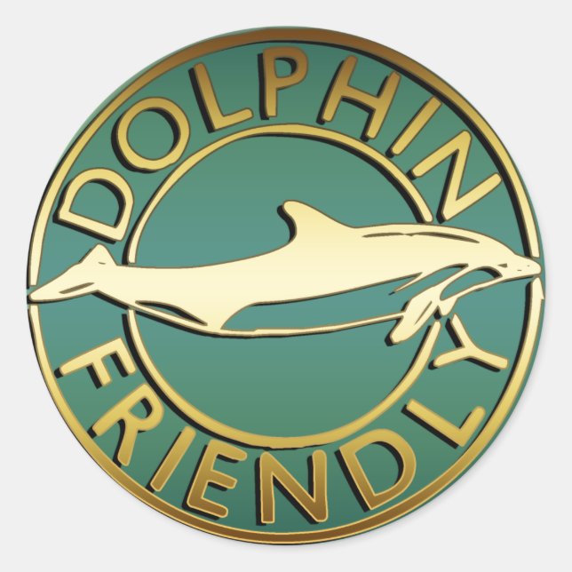 ADESIVO DOLPHIN FRIENDLY (Frente)