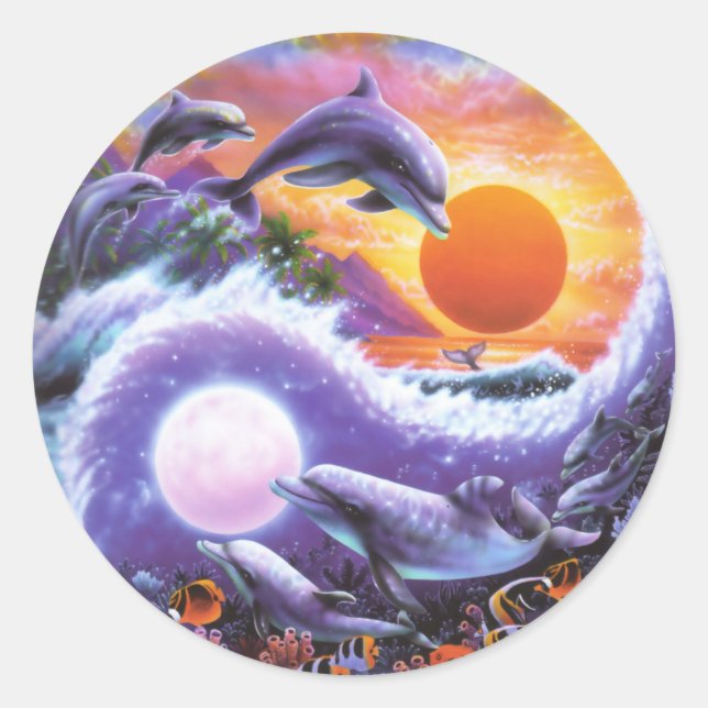 Adesivo Dolphins Sticker (Frente)
