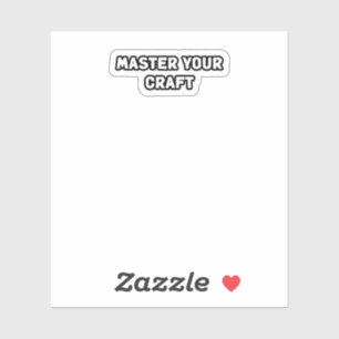 Adesivo Domine a habilidade de dedicação da sua experiênci