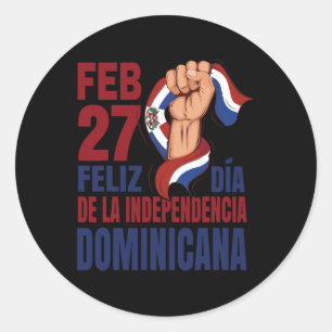 Adesivo Dominicana - Independência Dominicana Dia 1