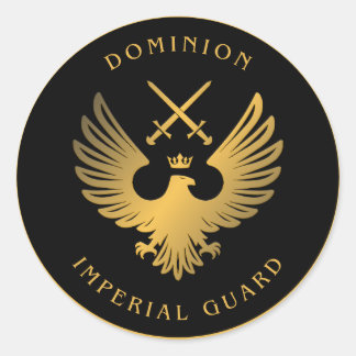 Adesivo Dominion Imperial Guarda redonda