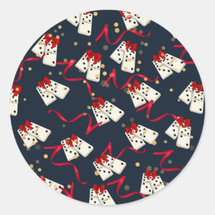 Adesivo Domino Sticker - Azul