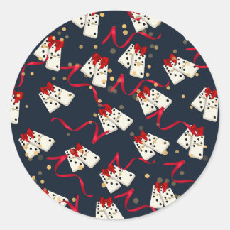 Adesivo Domino Sticker - Azul