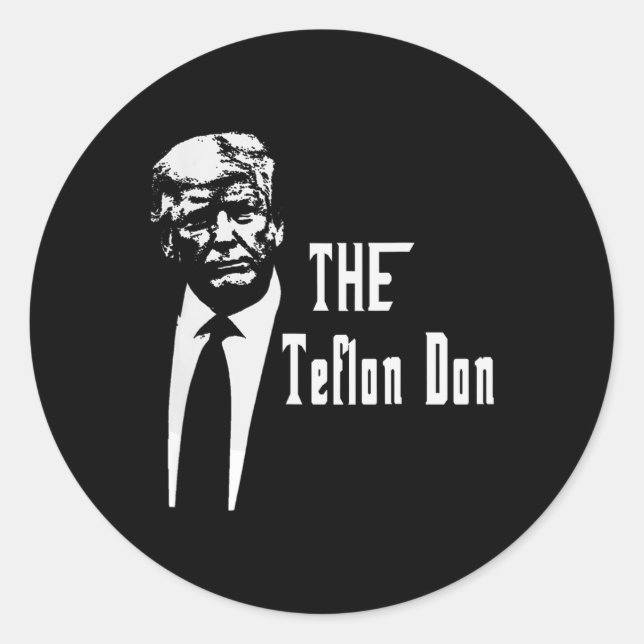 Adesivo Don Trump Engraçado (Frente)