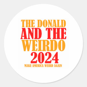 ADESIVO DONALD E WEIRDO