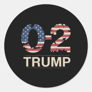 Adesivo Donald Trump 0-2 Luta Luta Luta Bandeira dos EUA V