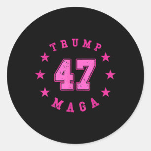 Adesivo Donald Trump 2024 Eleições 45 47 Presidente