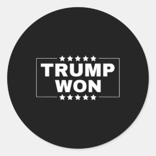 Adesivo Donald Trump 47º Presidente Americano Tee Trump Wo