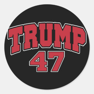 Adesivo Donald Trump 47