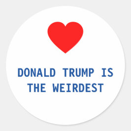 ADESIVO DONALD TRUMP É O MAIS PESADO - VESTIDO